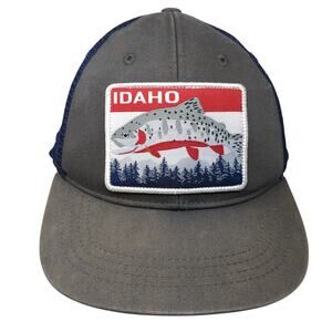 Idaho Cutthroat Trout Snapback Trucker Hat Multicolor One Size Rep Your Water